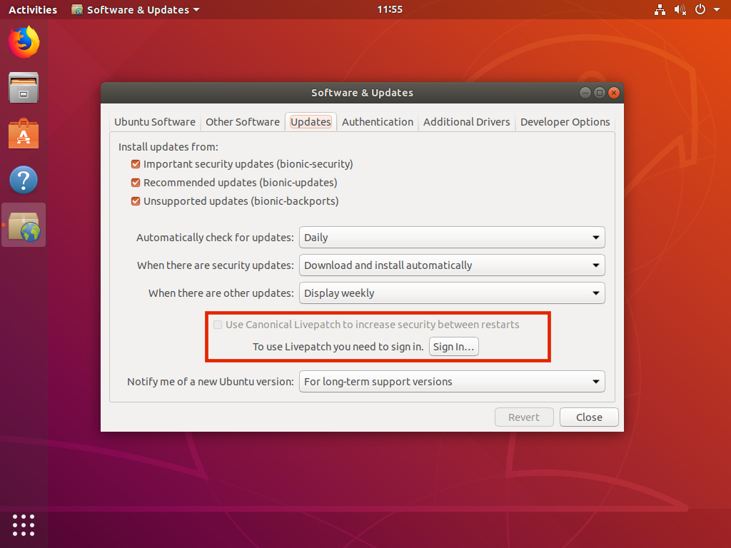 ubuntu detecta el kernel