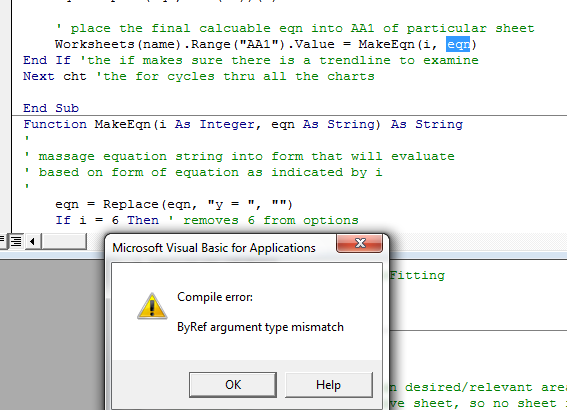 vba right get the job done compile error