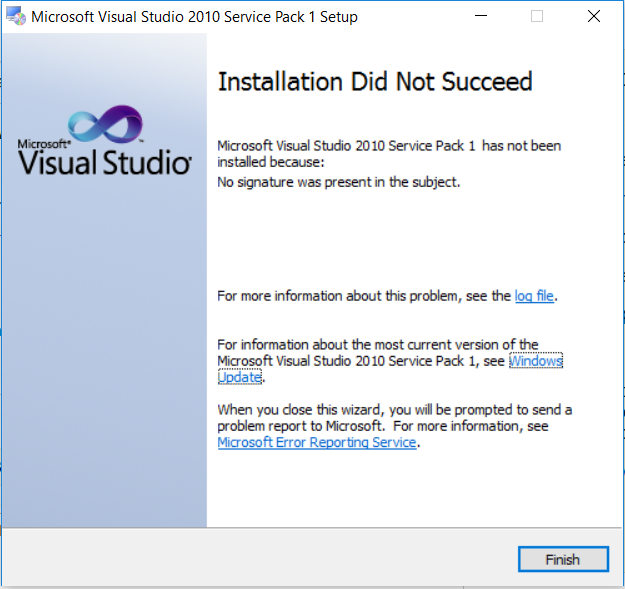 скачать пакет обновления 1 для Visual Studio 2010