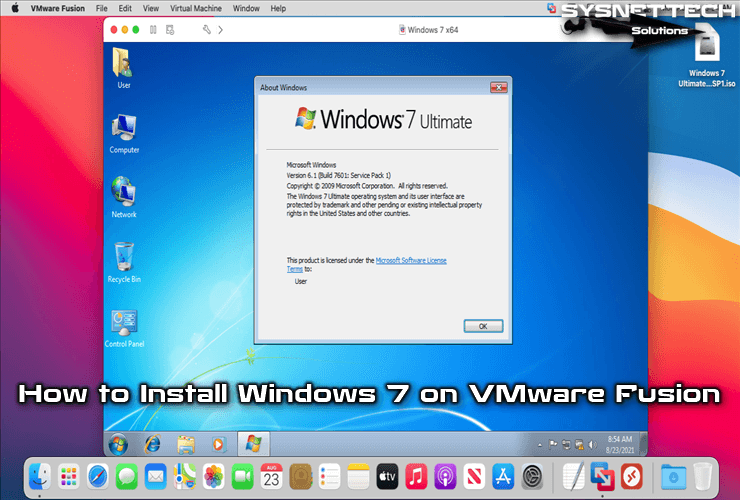 vmware fusion skrivskyddad filmodell windows 7