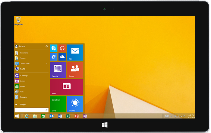 was ist ohne Frage neu in Windows 8.1 rt