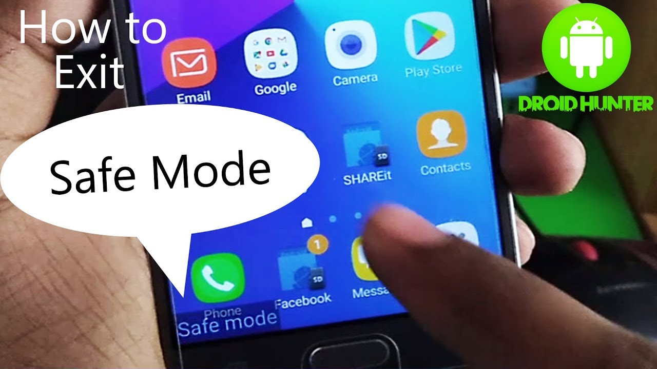 Was ist der abgesicherte Modus auf Android Samsung