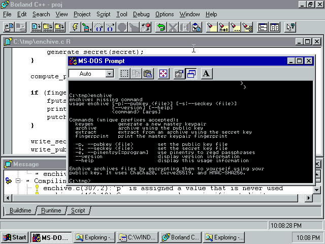 windows 98 debug