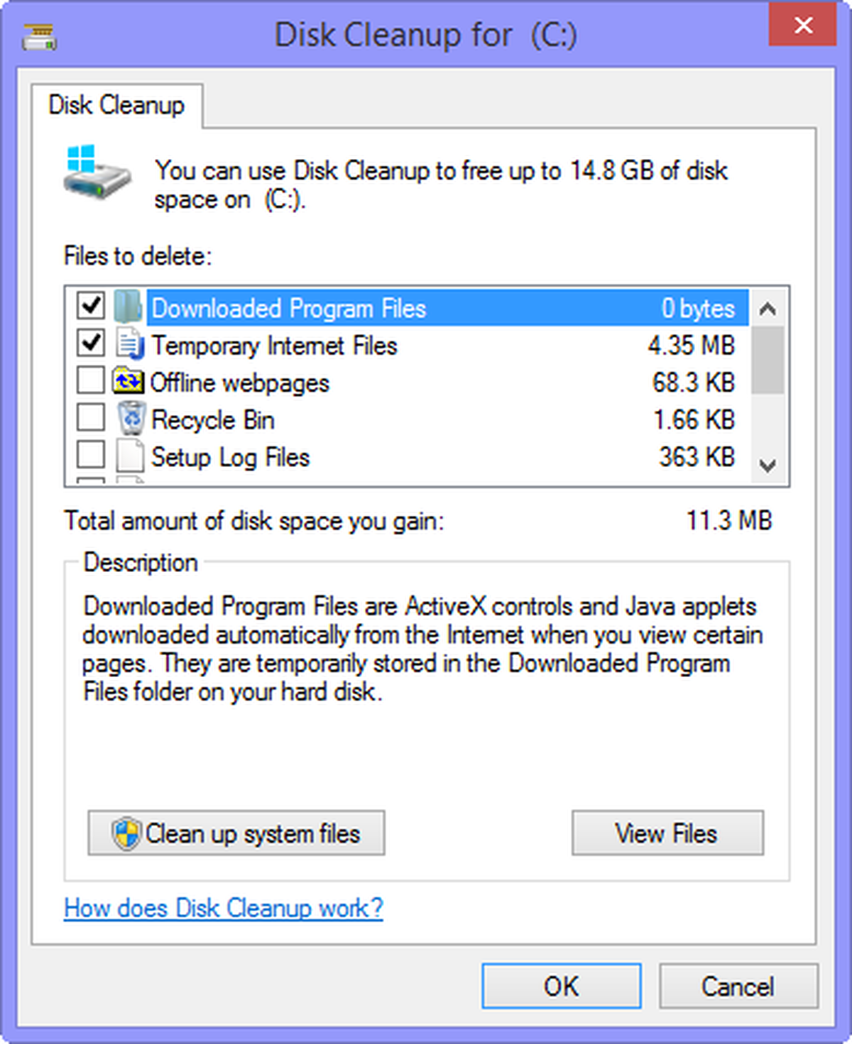 download pulizia aggiornamento Windows