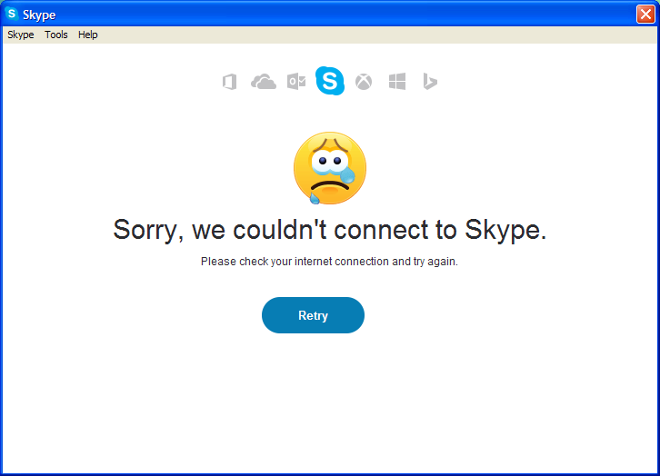 error de skype de windows xp
