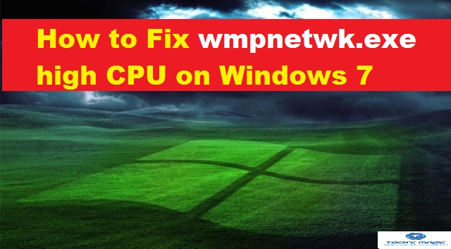 wmpnetwk.exe alto uso de cpu windows 7