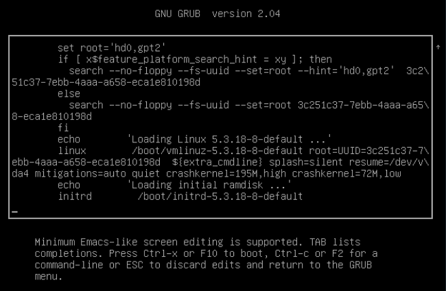 un formato di marca errato per il comando bootm può ottenere l'immagine del kernel