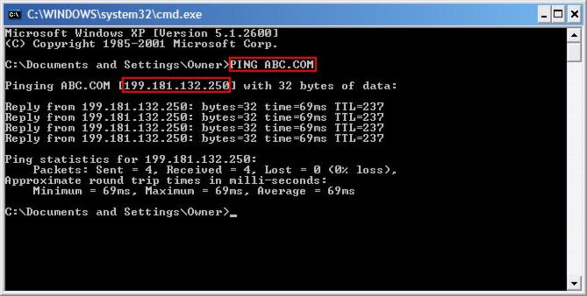 errore del server DNS xp