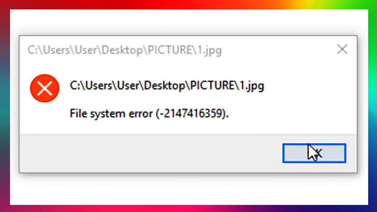 xplayer access file system error