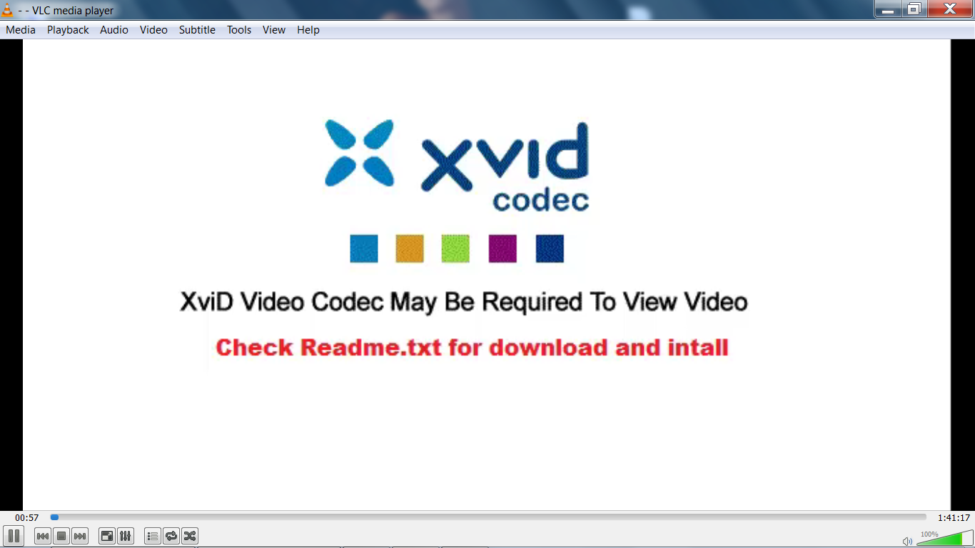 configuration du codec xvid