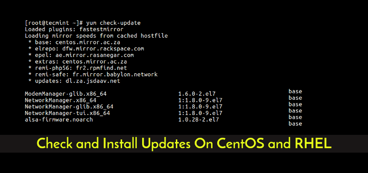 Версии ядер Centos 7. Yum update Ubuntu. Yum update