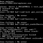error-while-connecting-to-host-mpiexec