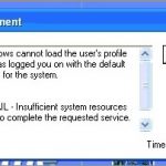 Direkte Schritte Zur Behebung Von Fehlern Beim Laden Von Benutzerprofilen Bei Windows XP-Problemen