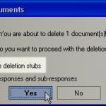 Steps To Correct Notes Error Unable To Update Or Delete Documents Because
