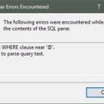 error-encountered-while-parsing-access-parameters
