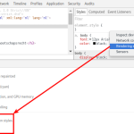 google-chrome-debug-print-css