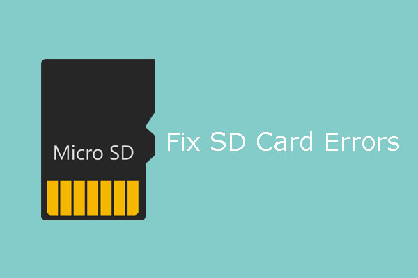 Ошибка SD карты. Errors Cards.