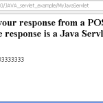 Suggestions For Correcting Messages In A Java Servlet