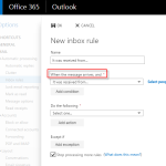 Tips To Fix Rules In Outlook Web Access Not Working