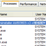 Как управлять установщиком Windows - Kb89803-v2-x86.exe?