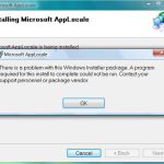 Najłatwiejszym Sposobem Naprawienia Applocale Jest Coś Złego W Tych Problemach Z Pakietem Instalatora Windows.