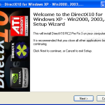 Sugestões De Reparo Baixe O DirectX 10 Mais Recente Para Windows XP