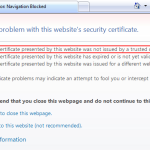 Solving The Error Code Required By HTTP-SSL