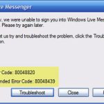 Решение проблемы с ошибкой Messenger 80048439