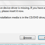 Felsökning Hittades Inte CD-drivrutin Installera Windows 7 På Ett Enkelt Sätt