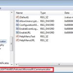 communicator-regedit-offline