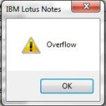 error-message-overflow-lotus-notes