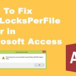 Are You Having Problems With Maxlocksperfile Regedit?