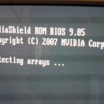 Mediashield Rom Bios 9.85 2007 Étapes De Récupération De La Matrice De Détection Nvidia Corp