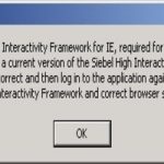 siebel-high-interactivity-framework-error