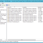 ¿Cómo Puedo Medir Dónde Se Almacenan Los Certificados Raíz En Windows XP?