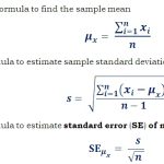 Solve The Problem Of Calculating The Calculated Standard Error