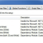 .NET Framework 2.0 런타임 파일에 대한 간단한 Crystal Reports 문제 해결