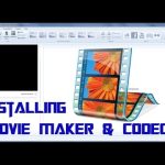 O Que Causa A Instalação Do Codec Do Movie Maker E Como Posso Lidar Com Isso?