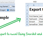 servlet-excel-export