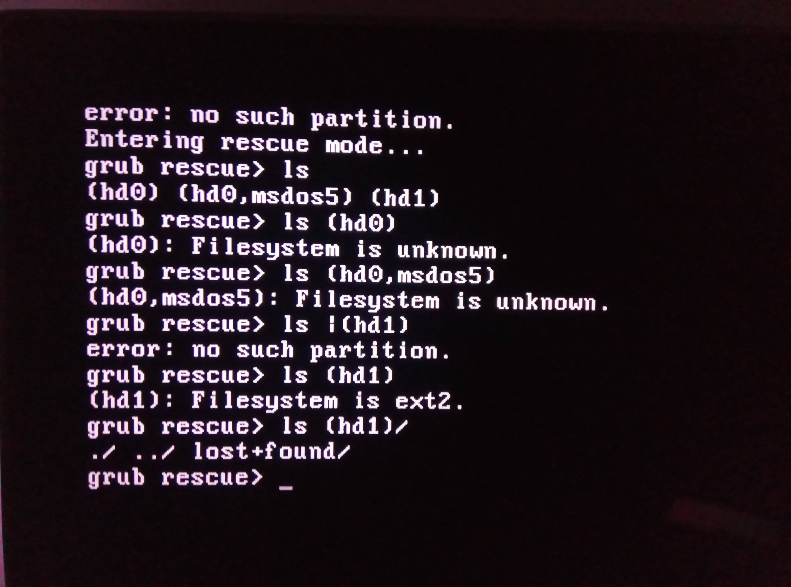 unknown-boot-volume-error