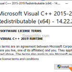 Résolution Du Problème D'exécution Pour La Version 64 Bits De Visual C 8