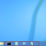 Etapas Para Retornar Com A Barra De Tarefas Do Aplicativo Windows 8