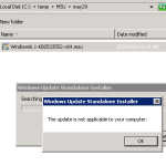 Windows Update Repair Steps Fail When Installing Server 2008