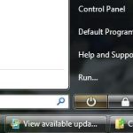 Windows Vista를 비활성화하기 위해 시작 메뉴를 제거하는 가장 좋은 방법