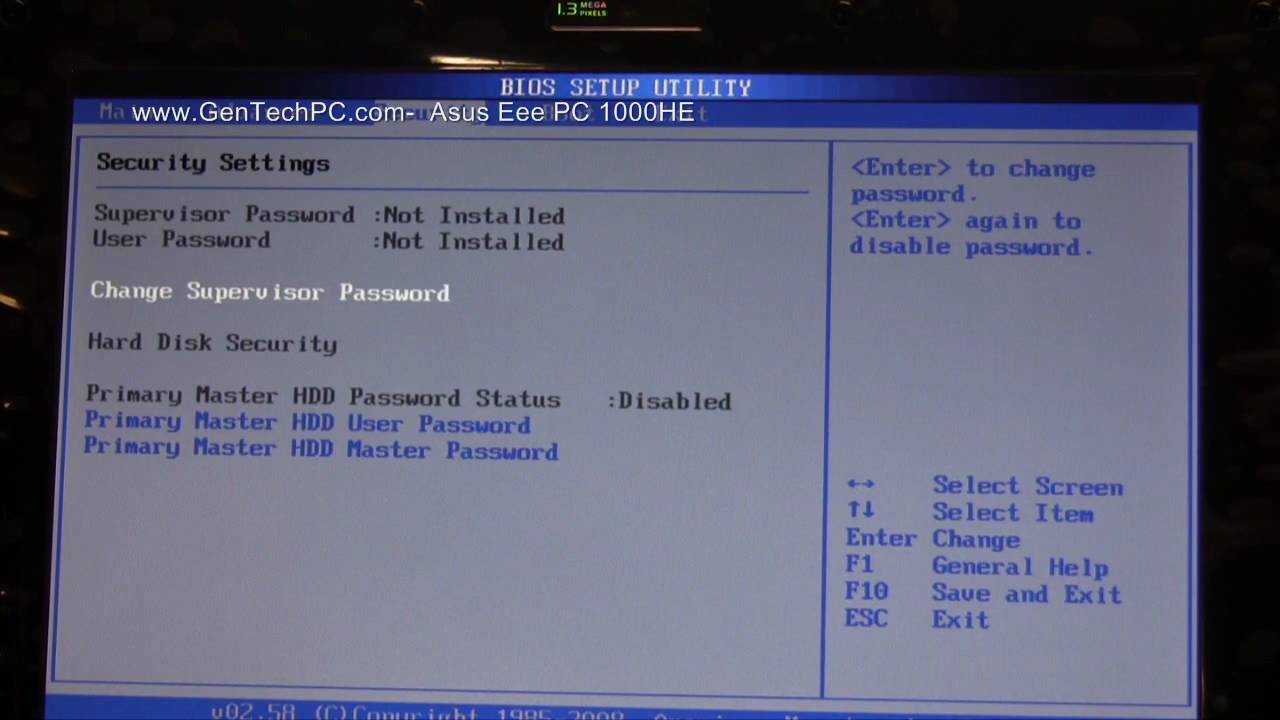 asus-1000h-bios-menu