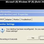 Best Way To Fix Screen Resolution Change In Safe Mode In XP