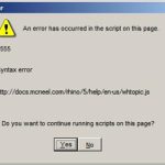 Troubleshooting And Fixing Java / Ecma Script Error For Nokia 5800