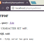 mysql-utf8-bin-error