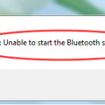 Bluetooth Stack Error 2753 Simple Solution