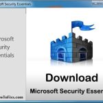 Passaggi Per La Risoluzione Dei Problemi Di Microsoft Security Essential Per Windows XP A 32 Bit